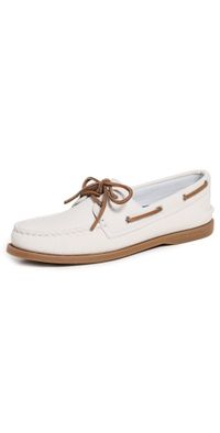 Sperry Authentic Original Boat Shoes White 8.5