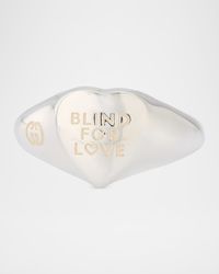 Blind For Love Heart Ring