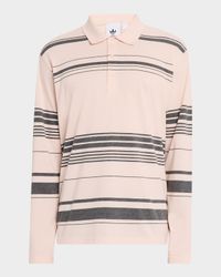 x Wales Bonner Men's Multi-Stripe Polo Shirt