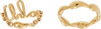Chloé Gold 'The Chloé Iconic' Ring Set