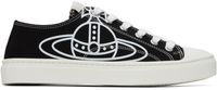 Vivienne Westwood Black Plimsoll Low-Top Sneakers