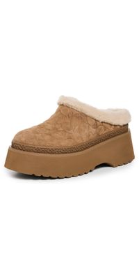 Coach Cecilia Sherpa Clogs Tobacco 10