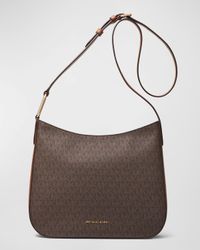 Kensington Large Monogram Crossbody Bag