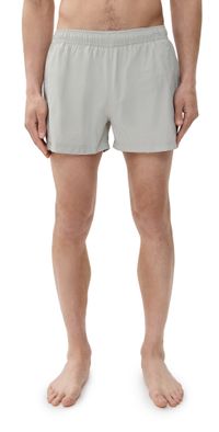 AUTO-REPLY Solid Sebastian Swim Trunks 4 Fog XL