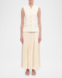 Georgina Sleeveless Vest Midi Dress