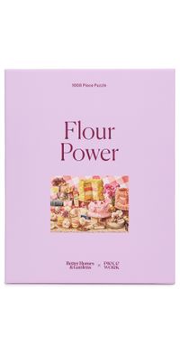 Piecework Puzzles Better Homes & Gardens x Piecework Flour Power Puzzle Pink One Size