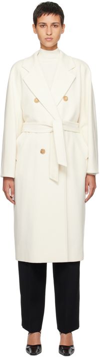 Max Mara Off-White Madame Coat