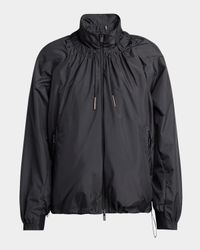 Valencay Drawstring Windbreaker Jacket