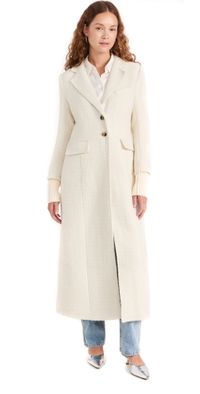 Favorite Daughter The City Coat White Boucle S