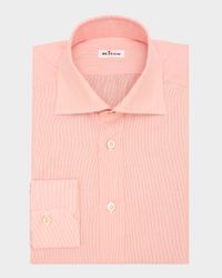 Men's Cotton Fineline Stripe Dress Shirt