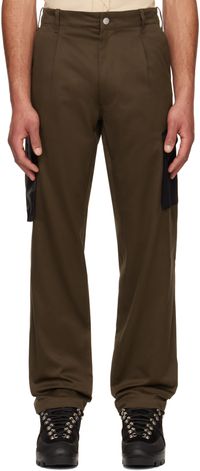 Olly Shinder Brown Gardiner Cargo Pants