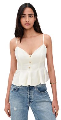 ASTR the Label Paislee Top Cream L