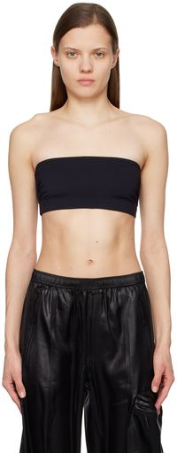 Filippa K Black Ruched Tank Top