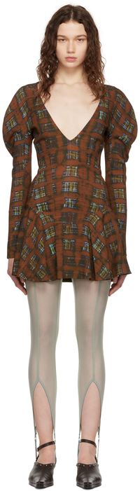 KNWLS Orange Juku Minidress