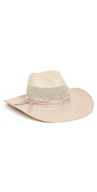 Freya Mesquite Straw Hat Natural/Blush S/M