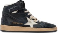 Golden Goose Black Sky-Star Sneakers
