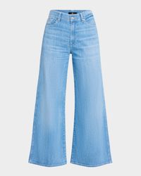 Lotta Wide-Leg Cropped Jeans
