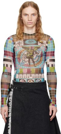 Jean Paul Gaultier Blue 'The Mire' T-shirt