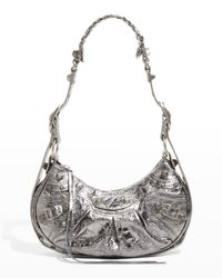 Le Cagole XS Metallic Shoulder Bag