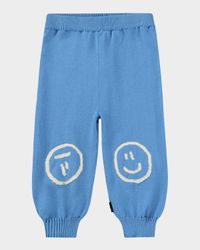 Boy's Sol Organic Cotton Jogger Pants, Size 3M-4