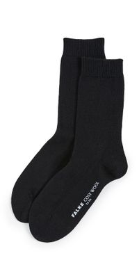 Falke Cozy Wool Socks Black 39-42
