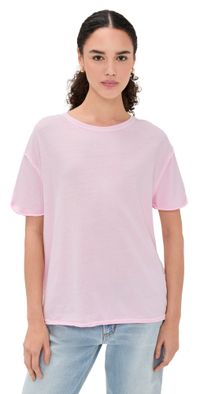 Free People Nina Tee Pink A Boo L