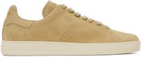 TOM FORD Beige Suede Warwick Sneakers