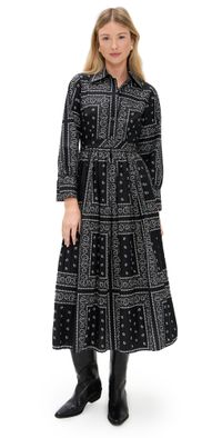 Hunter Bell Hattie Dress Aces Wild Black 4