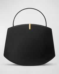The Florence Leather Top-Handle Bag