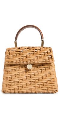 Cult Gaia Sybil Crossbody Bag Light Toasted Natural One Size