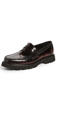 Cole Haan American Classics Penny Loafers Deep Burgundy/Black 11.5