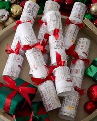 Uptown Christmas Crackers, Set of 6