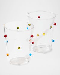Colorful Beaded Tumblers, 12 oz. - Set of 2