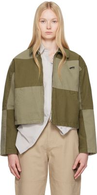 HommeGirls Blouson de travail réversible beige édition OTW by Vans