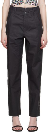 Isabel Marant Etoile Pantalon Faliana noir