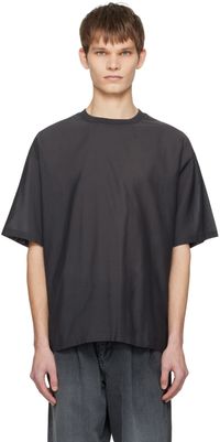 ATTACHMENT Gray Paneled T-Shirt