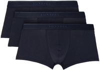 Sunspel Three-Pack Navy Boxers