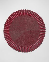 Etoile Red Placemats, Set of 2