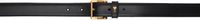 AMI Paris Ceinture Paris Paris noire en cuir