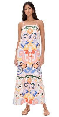 De Loreta Aloe Dress Rambutan XL