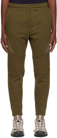 C.P. Company Khaki Tapered Sweatpants