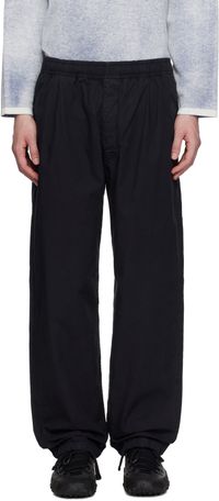Stone Island Navy Organic Cotton Tela Trousers
