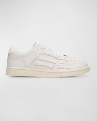 Men's Skel Top Tonal Leather Low-Top Sneakers