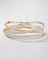 3-Row Paveflex Bracelet with Diamonds
