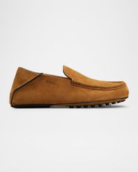 Men's Pantofola Suede Moccasin Slipper Loafers