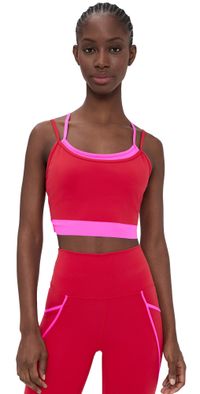 Beach Riot Vinny Top Royal Red M