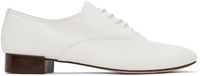 Repetto White Zizi Oxfords