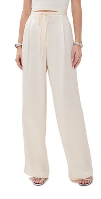 Róhe Relaxed Drawstring Trousers Pearl 38
