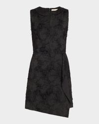 Fray Jacquard Mini A-Line Dress