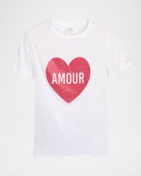 Crewneck Amour Heart Tee